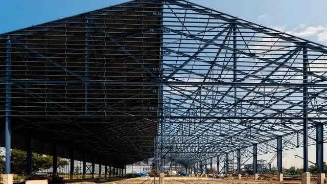 Amazon warehouse construction