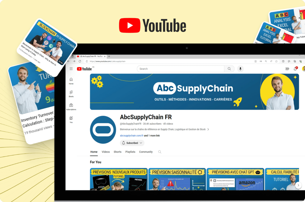 Chaine Youtube Supply Chain