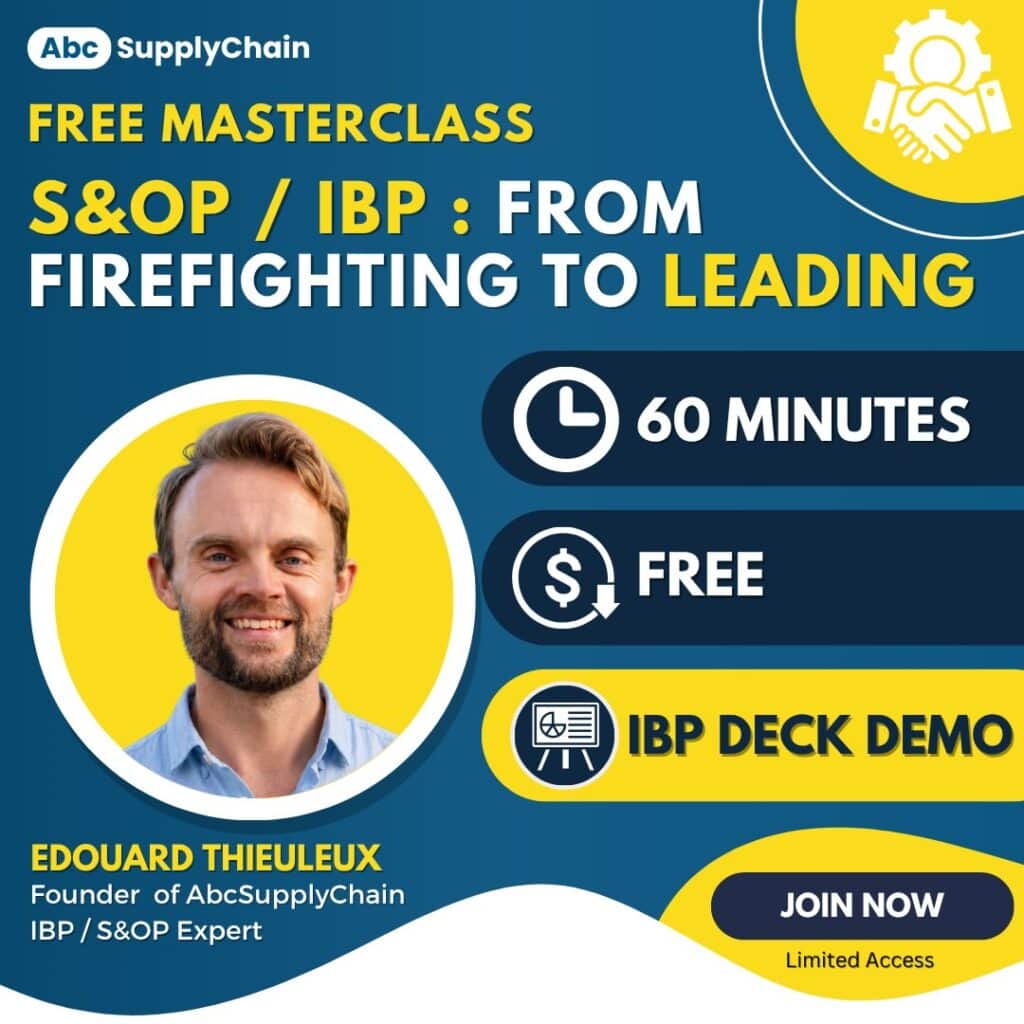 Free S&OP and IBP Masterclass - From Firefighting to Leading